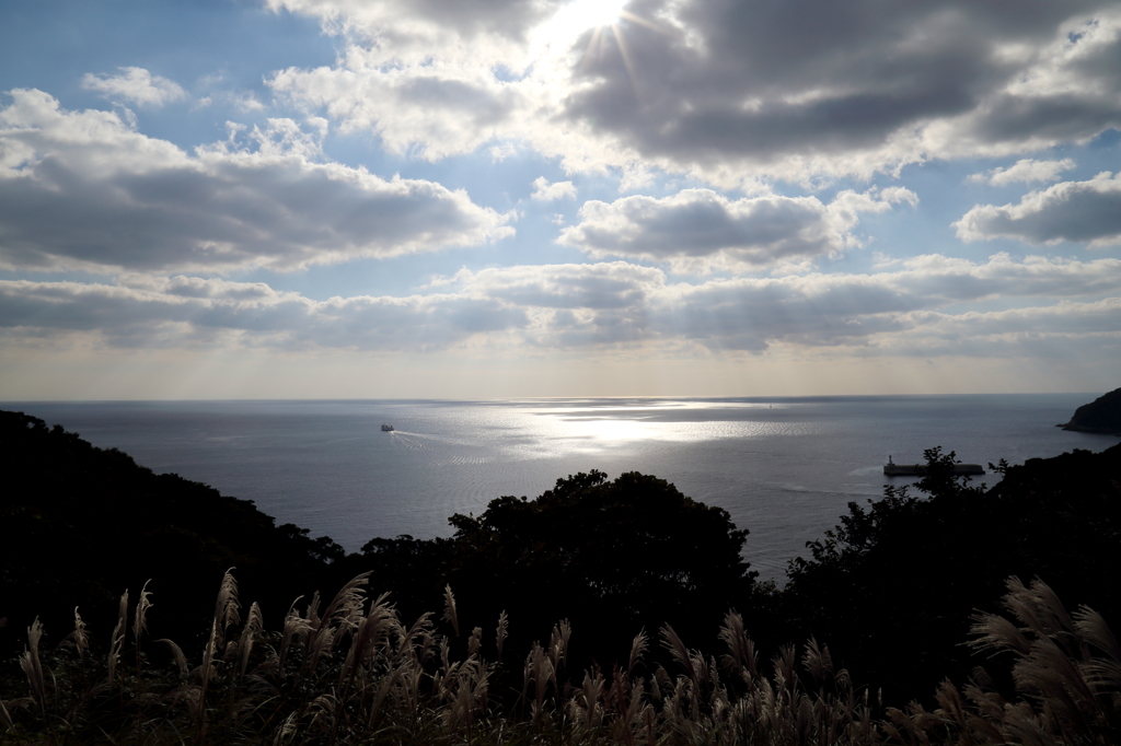 朝の五島灘