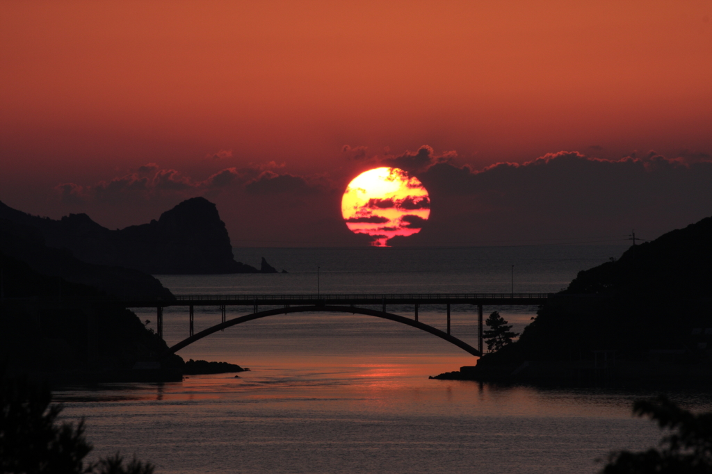 島の夕暮れⅢ