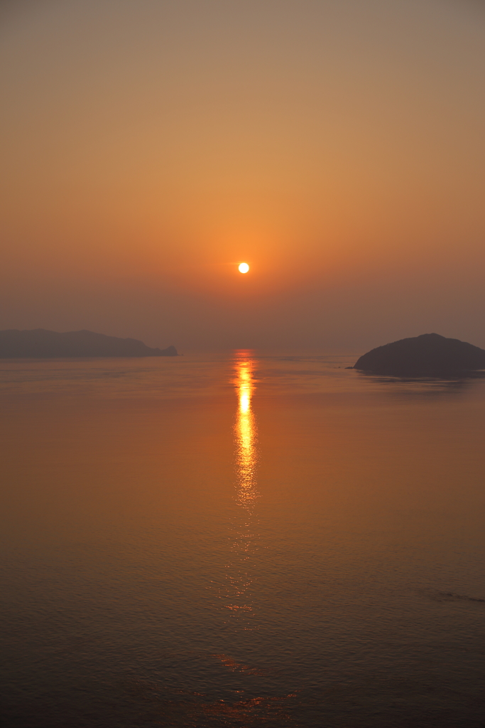 西の島の落日　ⅰ