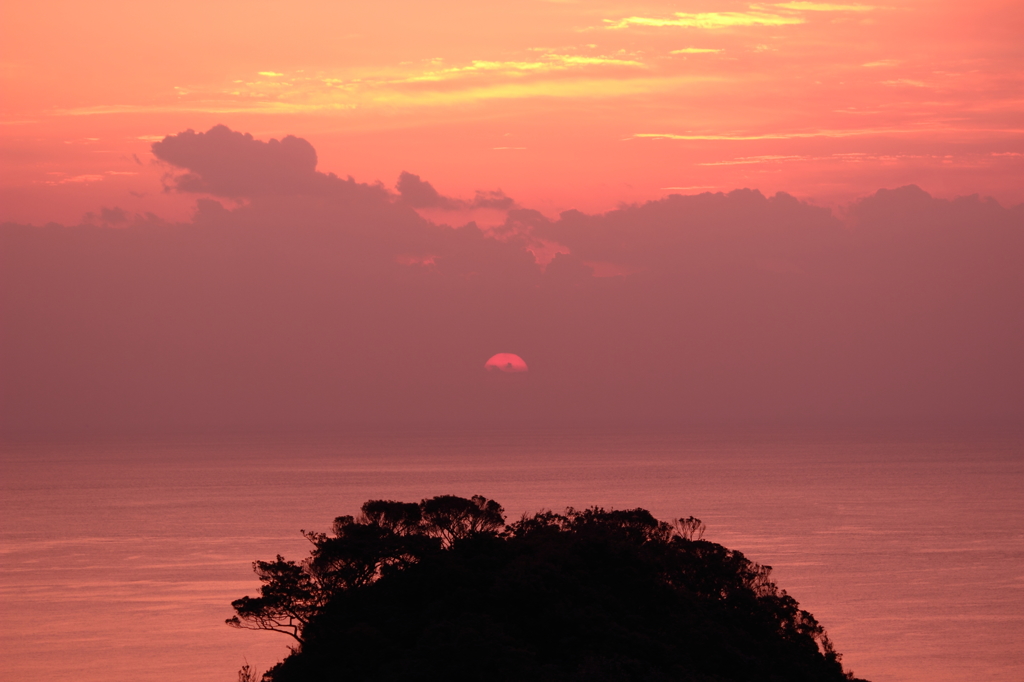 五島灘の朝日Ⅰ