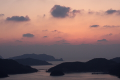 島の夕暮れⅣ