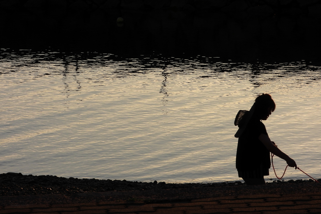 漁村の夕暮れ　ⅳ