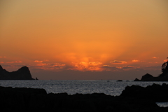 島の夕陽Ⅴ