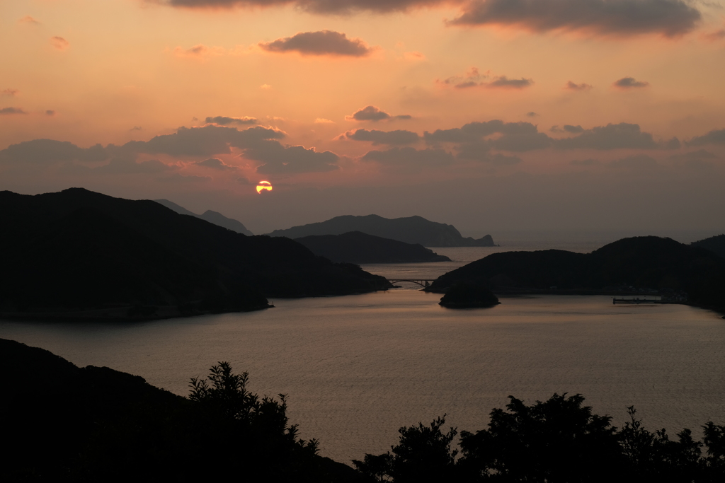 久々の夕陽　ⅱ