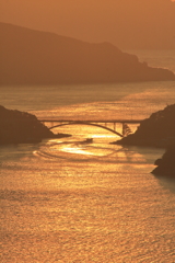 西の夕陽と東の十五夜　弐