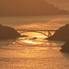 西の夕陽と東の十五夜　弐