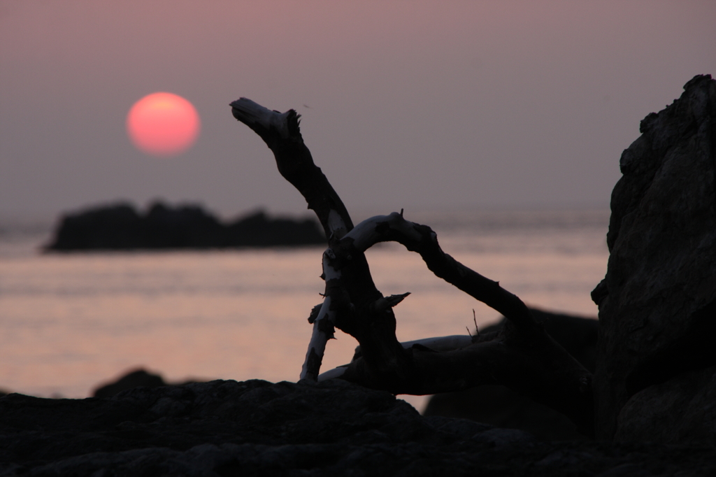 島の夕暮れⅢ