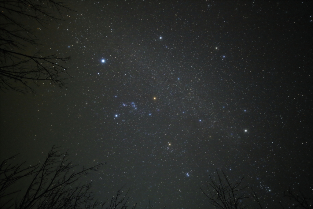 島の星空