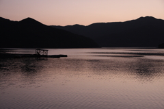 島の夕暮れⅤ