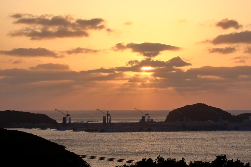島の夕暮れ　ⅱ