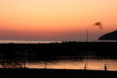 漁村の夕暮れ　ⅶ