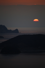 島の夕陽Ⅴ