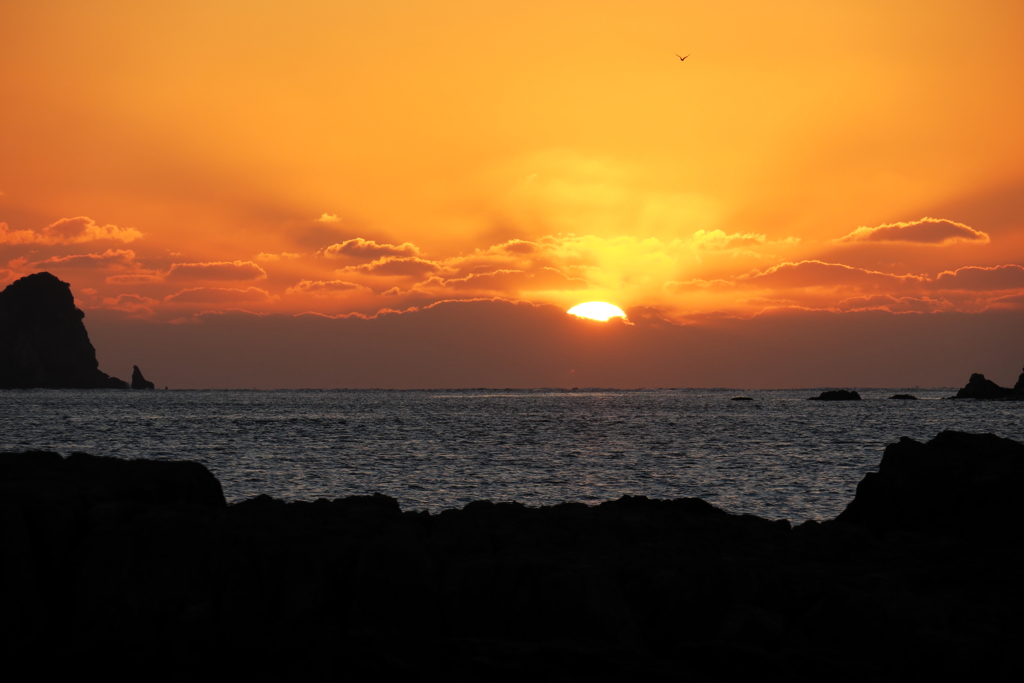島の夕陽Ⅳ