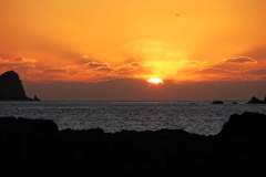 島の夕陽Ⅳ