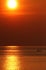 島は夕凪　壱