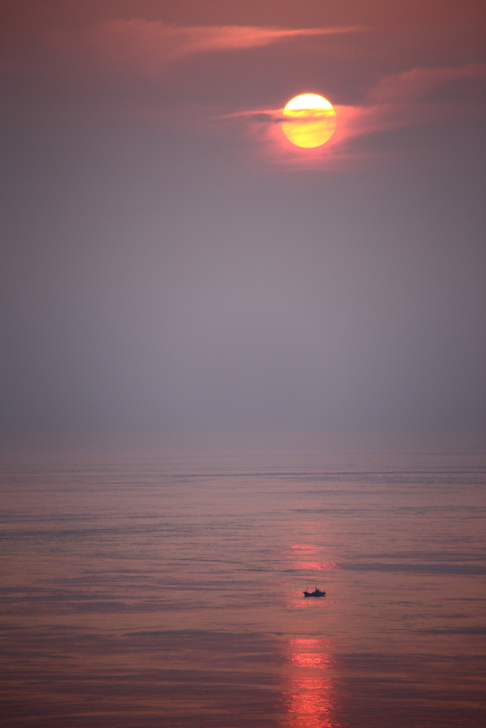 西の島の落日　Ⅴ