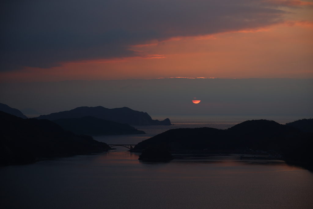 島の夕陽Ⅳ