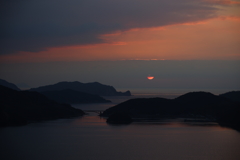 島の夕陽Ⅳ