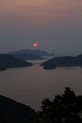 島の夕暮れⅣ
