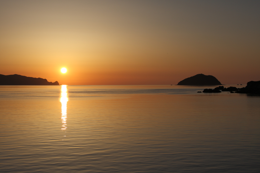 おだやかな夕暮れ
