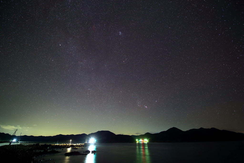 西の島から東空