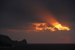 風去りし西の海