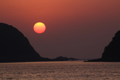 海峡の夕陽Ⅱ
