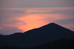 夕陽追っかけの途上で