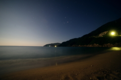 月夜の海水浴場Ⅲ