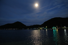 月夜の若松港Ⅱ