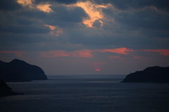 島の夕暮れⅤ