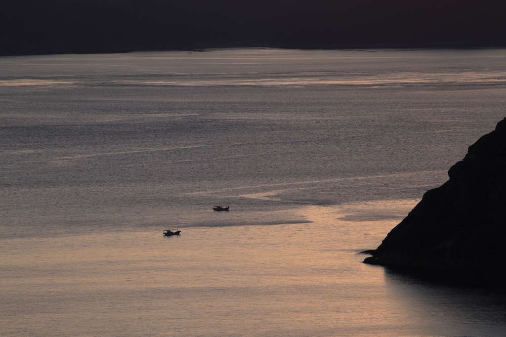 島の夕暮れⅡ