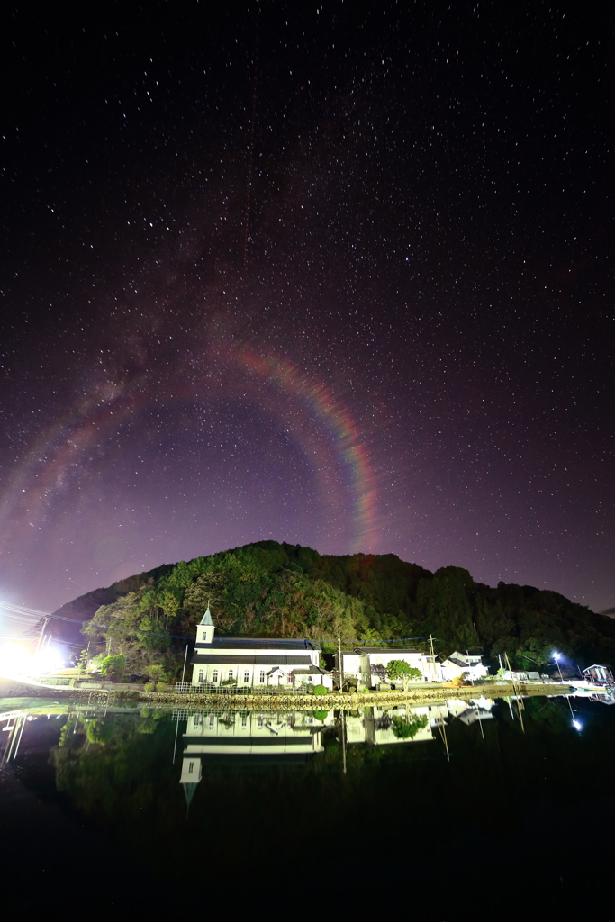 祈りの島の天の川