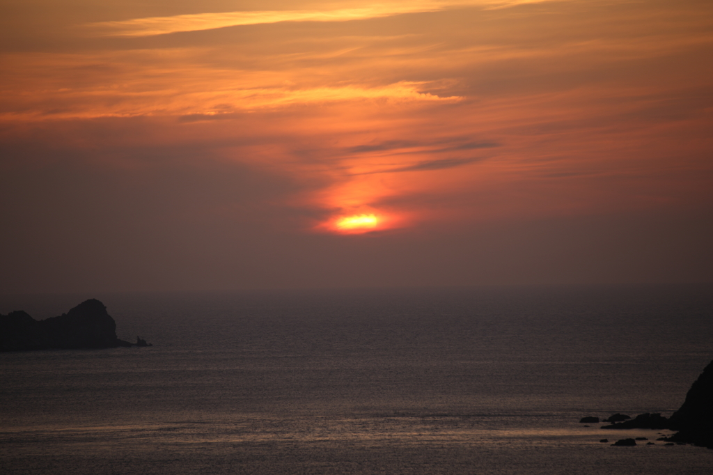 久々の夕陽Ⅴ