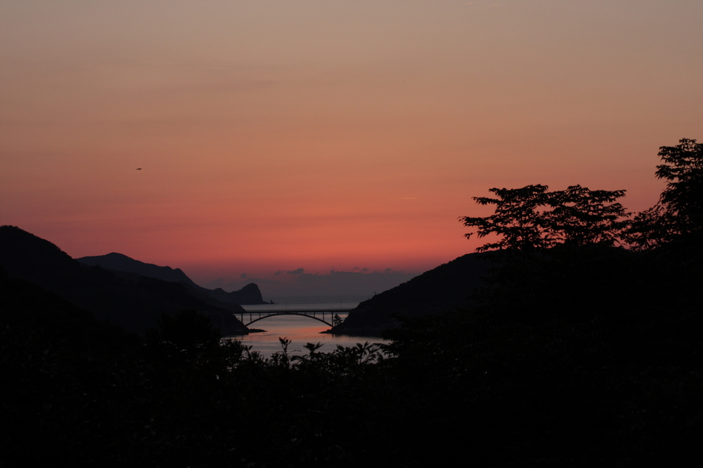 島の夕暮れⅣ