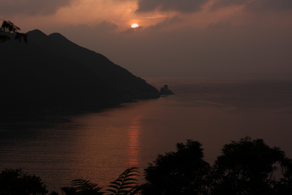 島の夕暮れⅡ