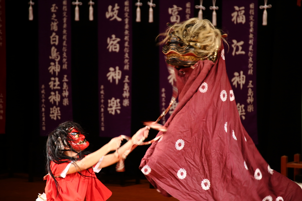 五島神楽の勢揃いⅣ