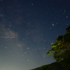 月昇る前の南空