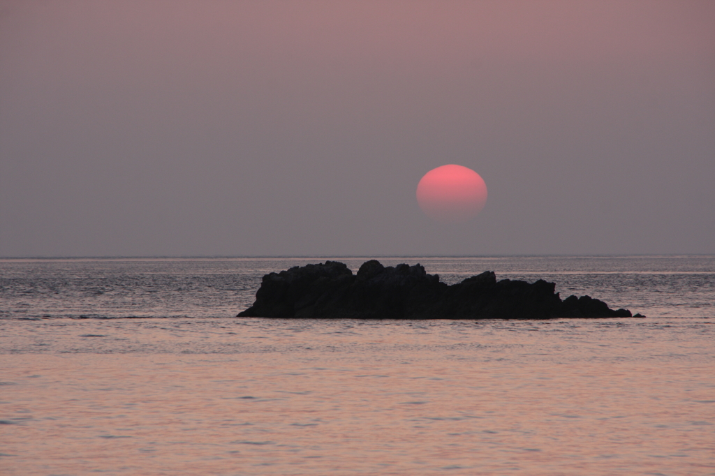 島の夕暮れⅣ