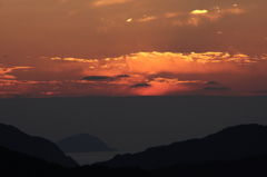 島の夕暮れⅢ