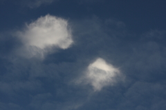 雲三態　　普通の雲
