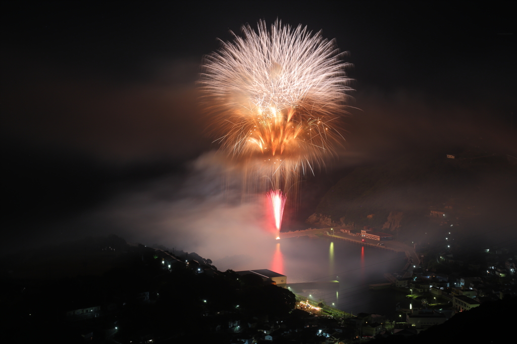 続島の花火Ⅴ