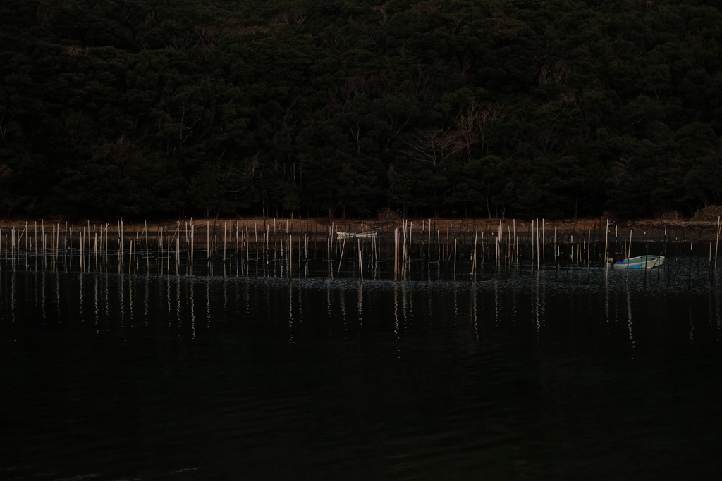 夕暮れの帰り道で