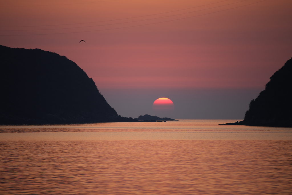 瀬戸の夕陽Ⅵ