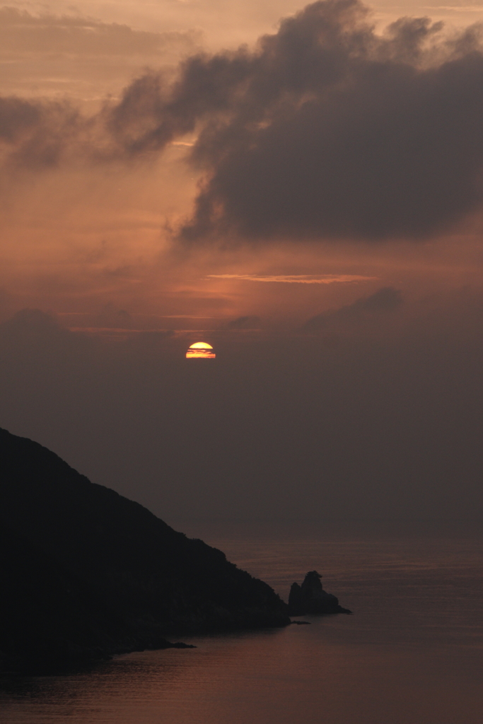 島の夕暮れⅢ