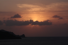 島の夕陽Ⅲ