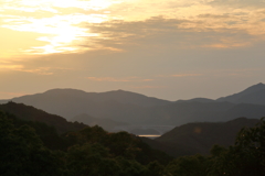 瀬戸の夕焼け