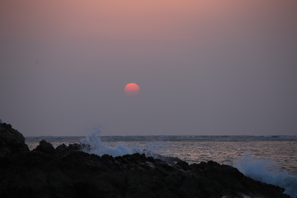 島の夕陽Ⅲ