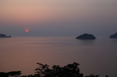 島の夕暮れⅢ