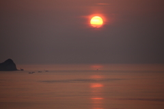 島の夕暮れⅡ